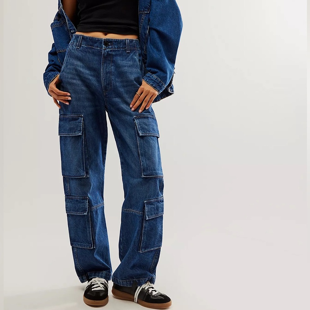 NWT Citizens of Humanity Delena Cargo Jeans SZ 25